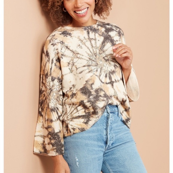 Evereve Sweaters Evereve Peyton Jensen Sydney Tie Dye Pullover